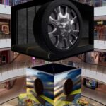 Tyre-themed anamorphic content